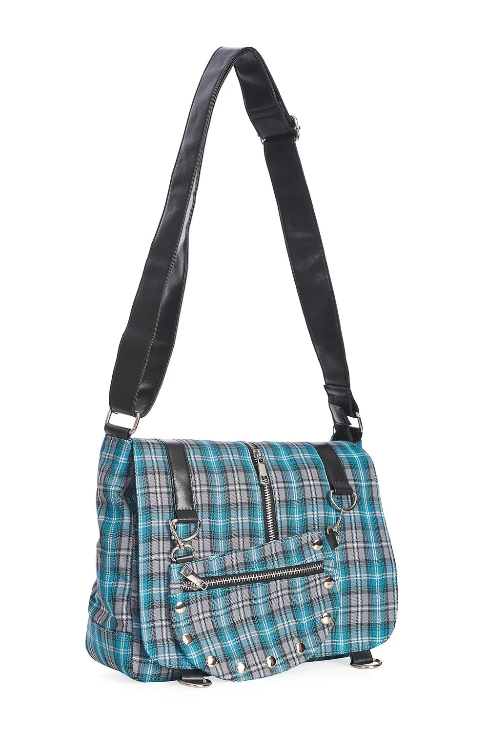 Plaid Messenger Bags In Different Colors