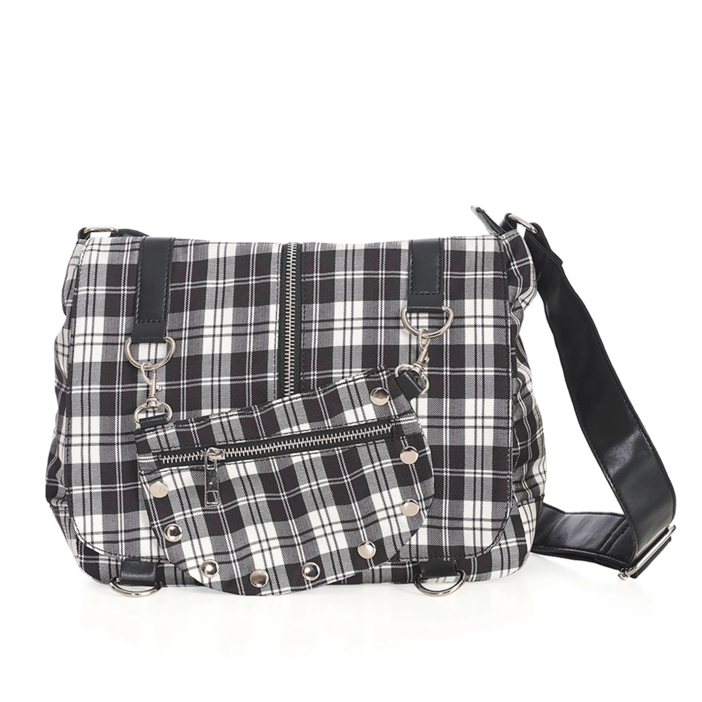 Plaid Messenger Bags In Different Colors