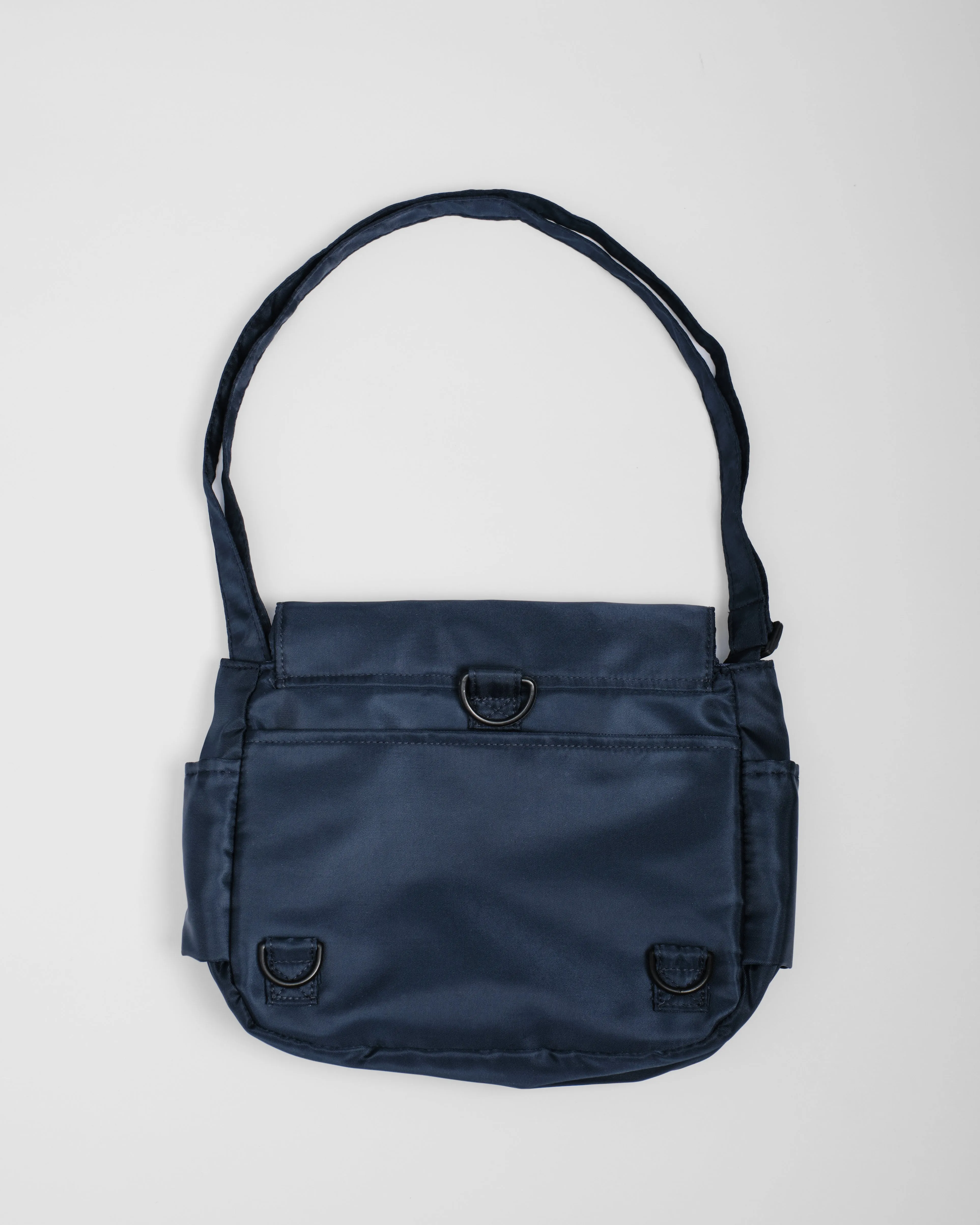 Plum Blossoms Navy Multi-Carry Crossbody Bag