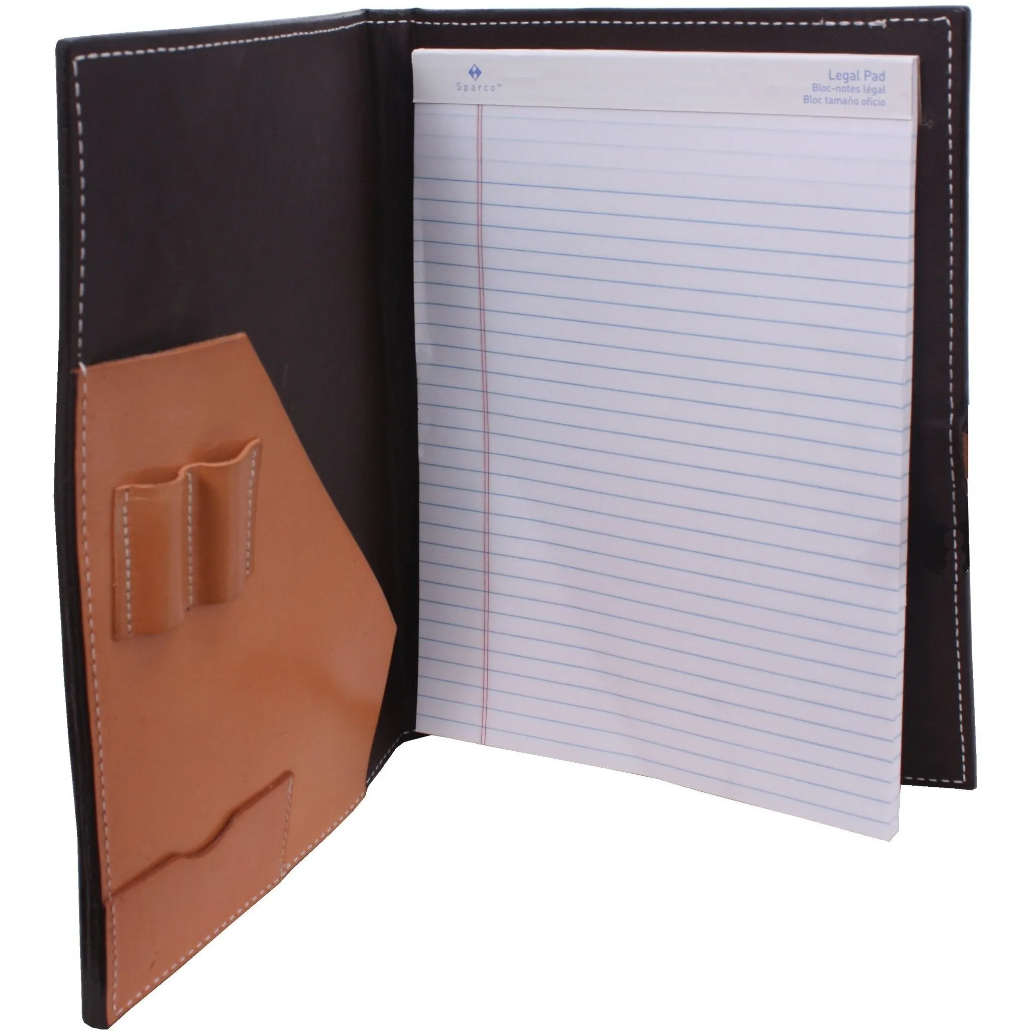 PORT35 - Turquoise Brown Laredo Portfolio