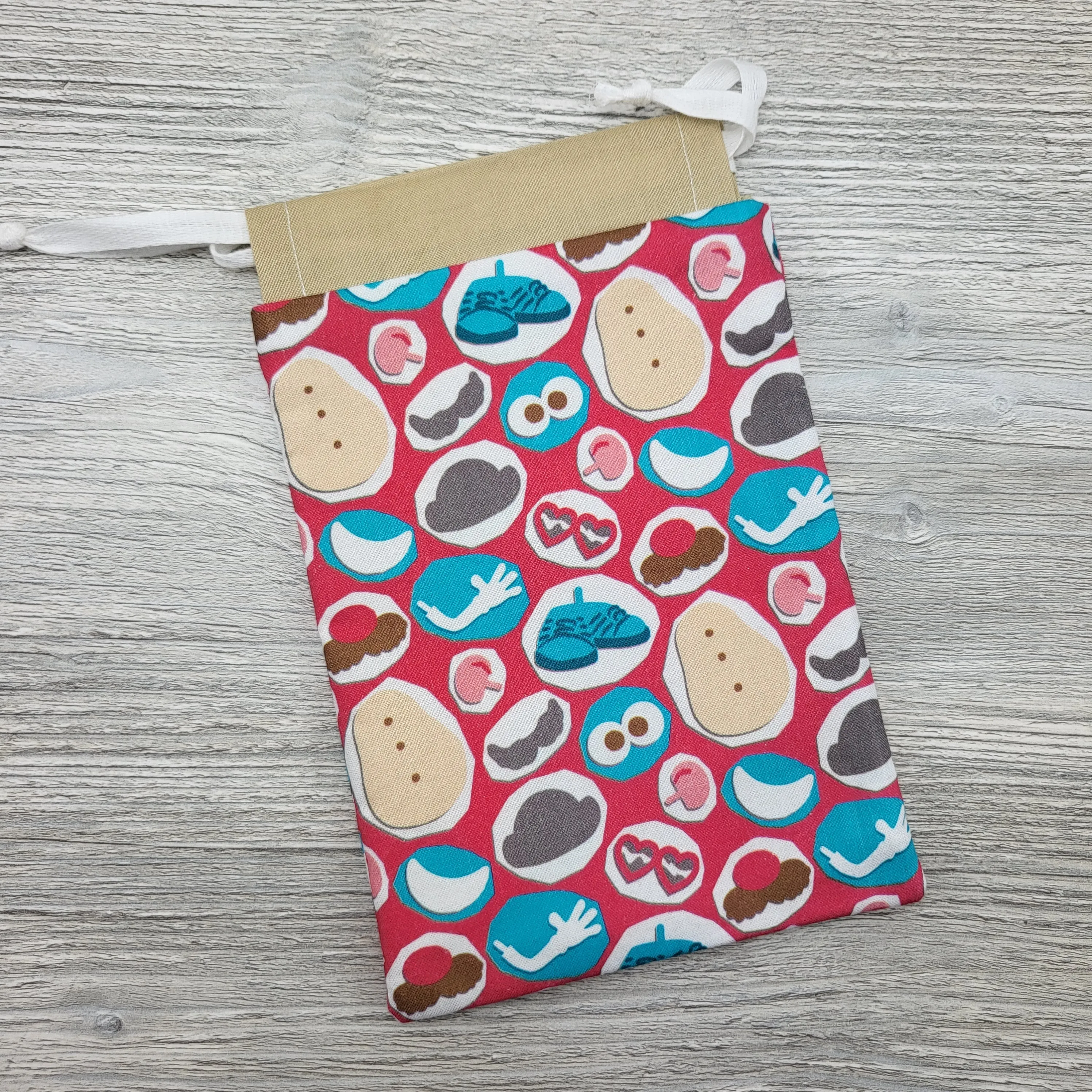 Potato Head Pieces Drawstring Bag