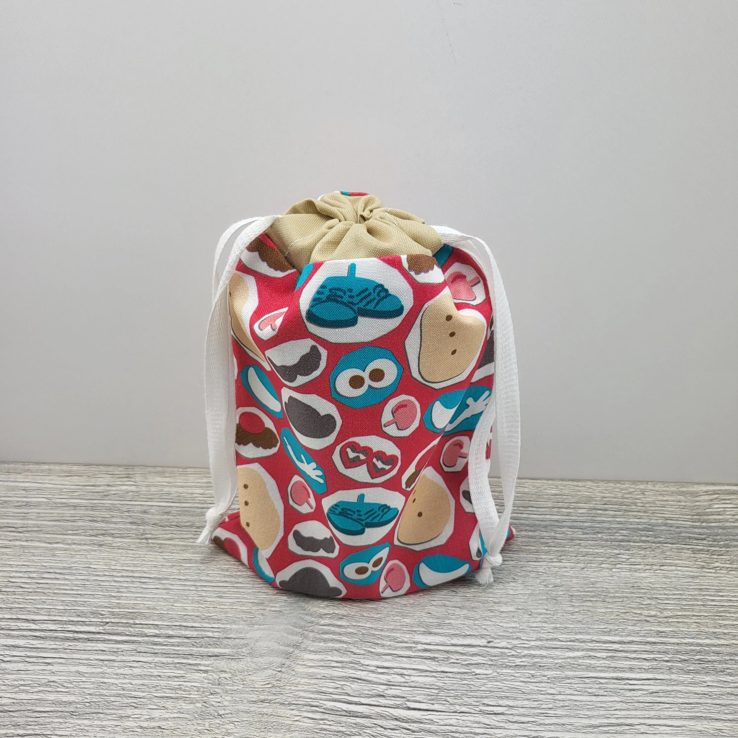 Potato Head Pieces Drawstring Bag