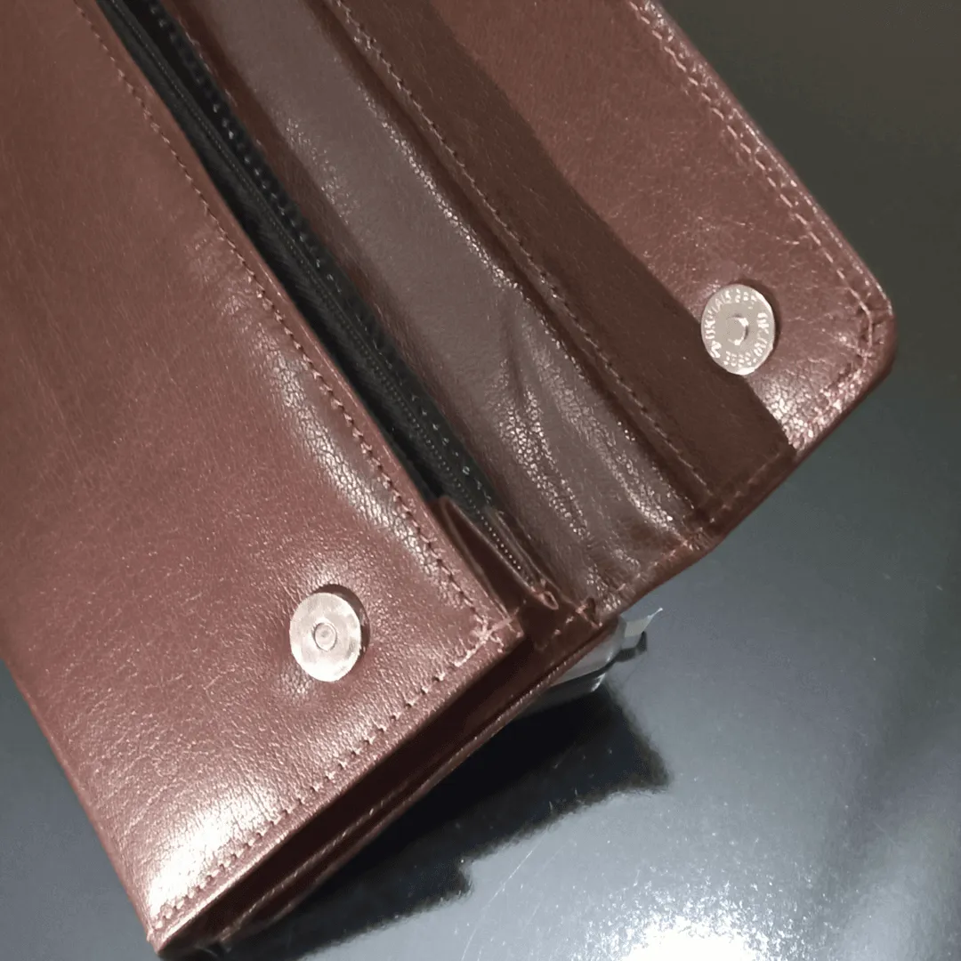 Premium Leather Clutches for Women - Brown