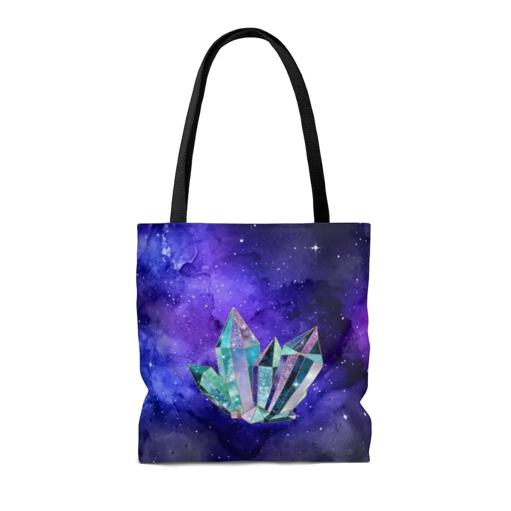 Premium Polyester Tote Bag - Crystal Art #101 |Small, Medium, or Large Tote Bag, Gift for Her, Graphic Tote Bag, Aesthetic Tote, Kawaii Bag