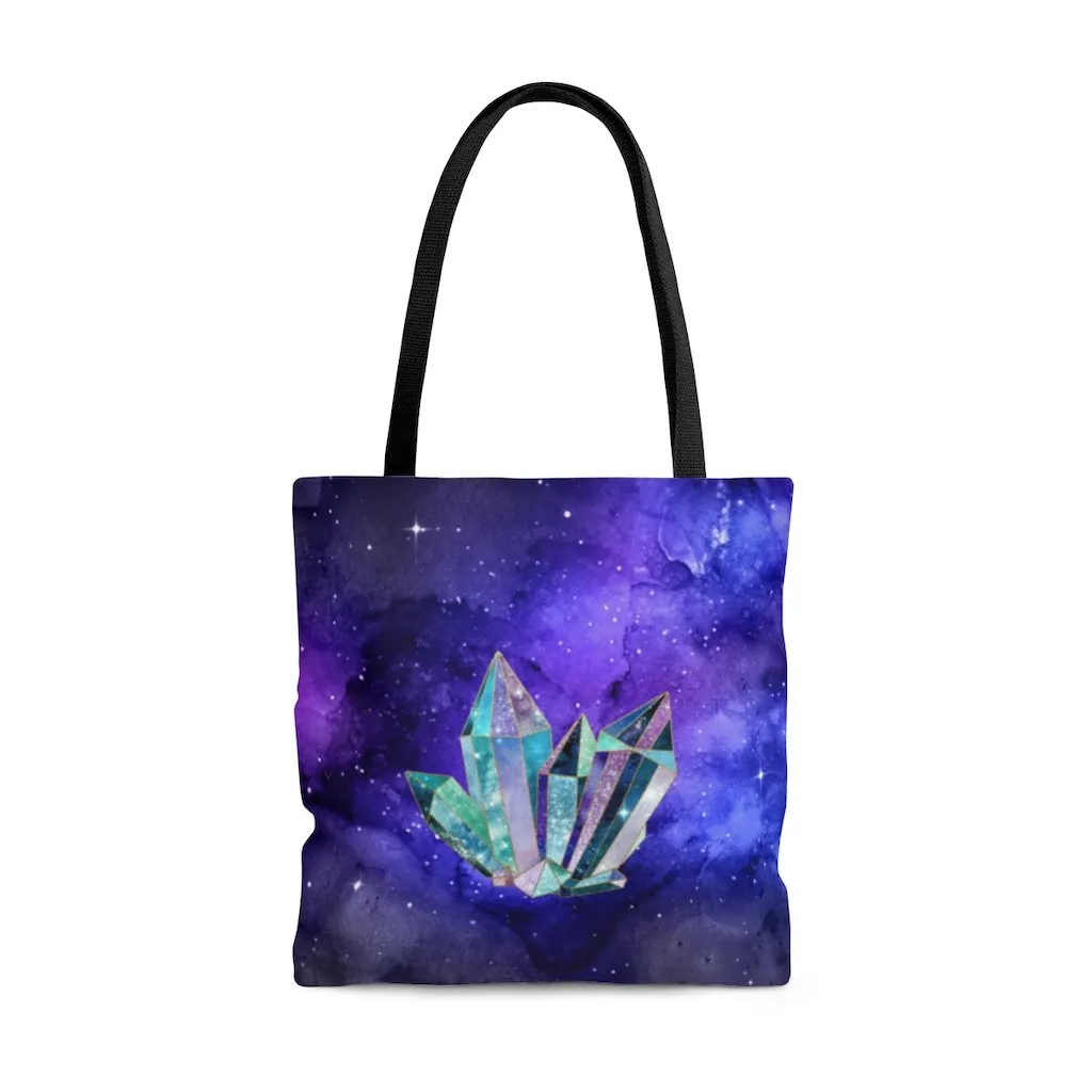 Premium Polyester Tote Bag - Crystal Art #101 |Small, Medium, or Large Tote Bag, Gift for Her, Graphic Tote Bag, Aesthetic Tote, Kawaii Bag