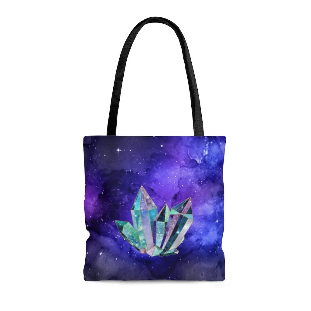 Premium Polyester Tote Bag - Crystal Art #101 |Small, Medium, or Large Tote Bag, Gift for Her, Graphic Tote Bag, Aesthetic Tote, Kawaii Bag