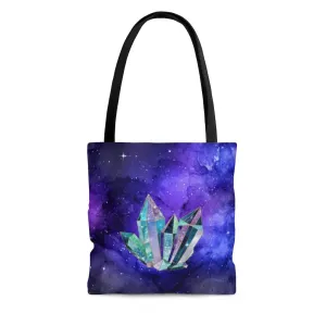 Premium Polyester Tote Bag - Crystal Art #101 |Small, Medium, or Large Tote Bag, Gift for Her, Graphic Tote Bag, Aesthetic Tote, Kawaii Bag