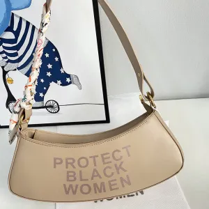 Print Letter Bag Shoulder Bag Underarm Bag（AB2097）