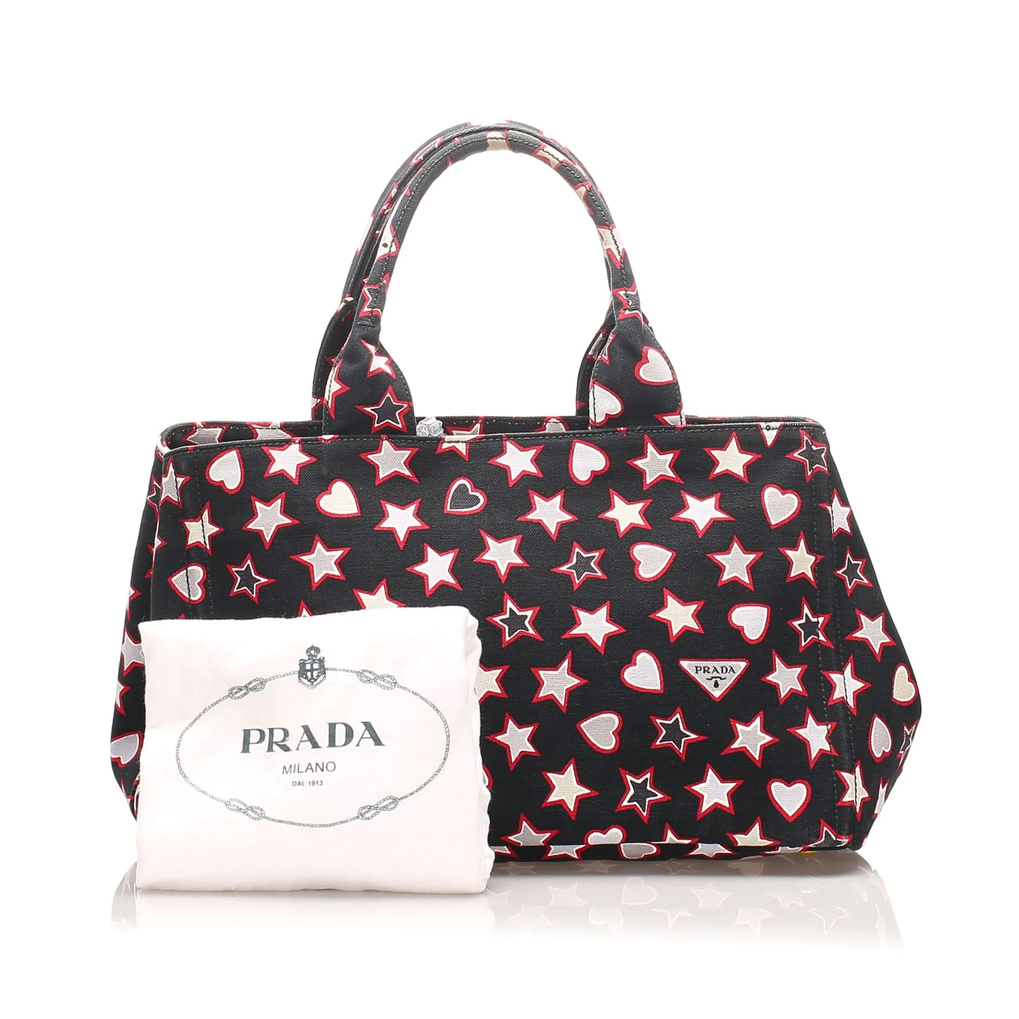 Printed Canapa Handbag Multi