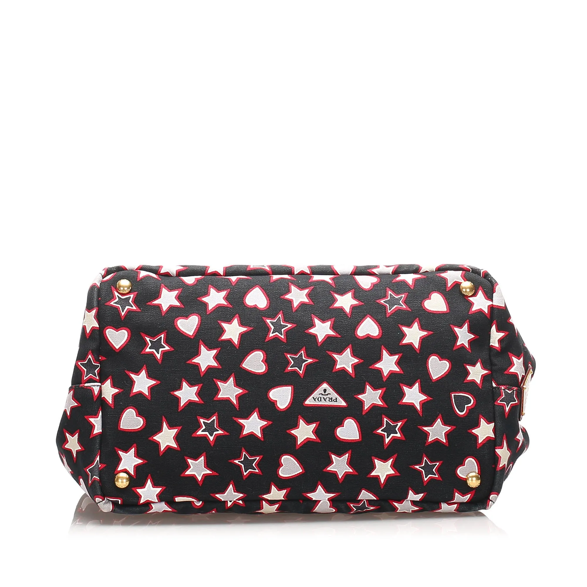 Printed Canapa Handbag Multi