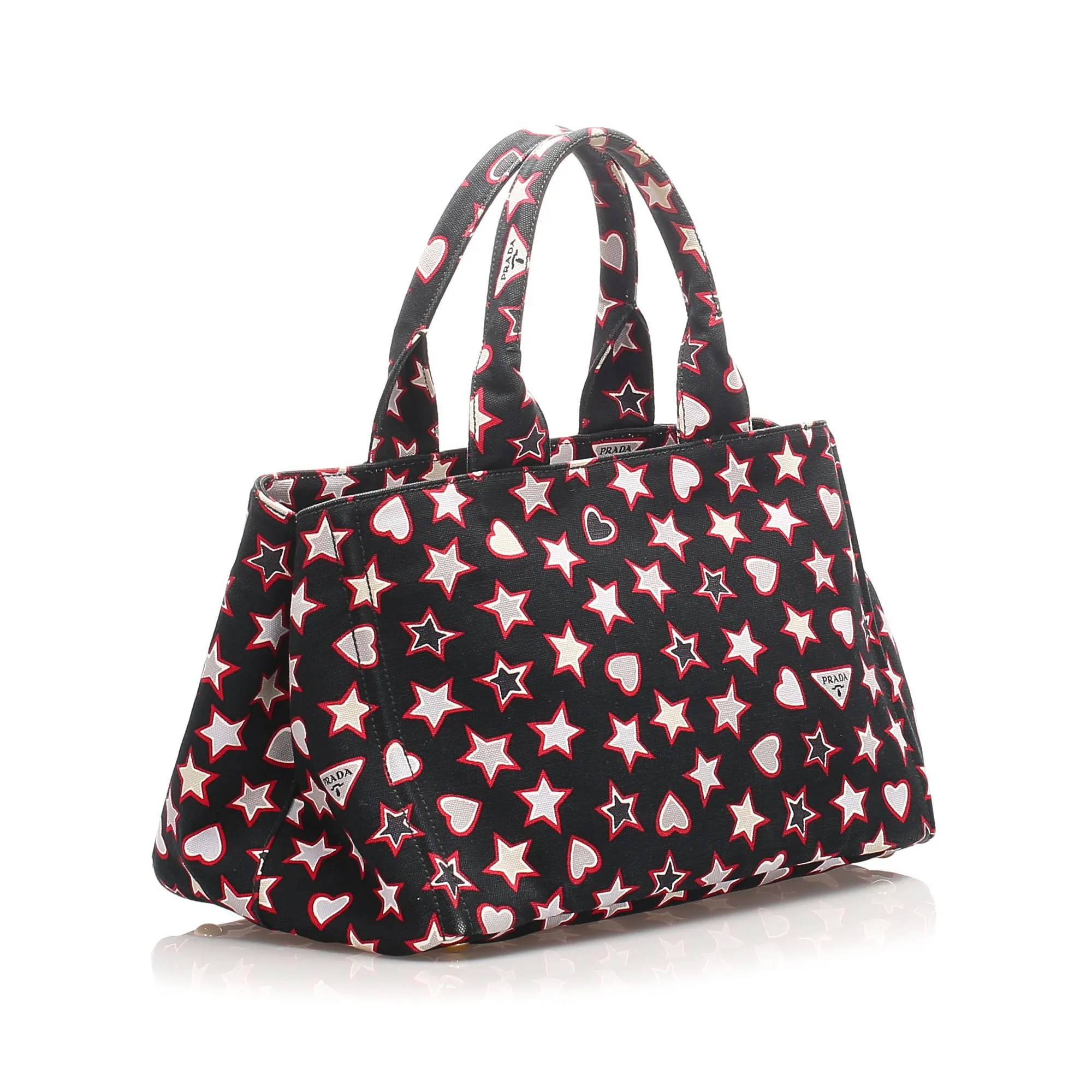 Printed Canapa Handbag Multi