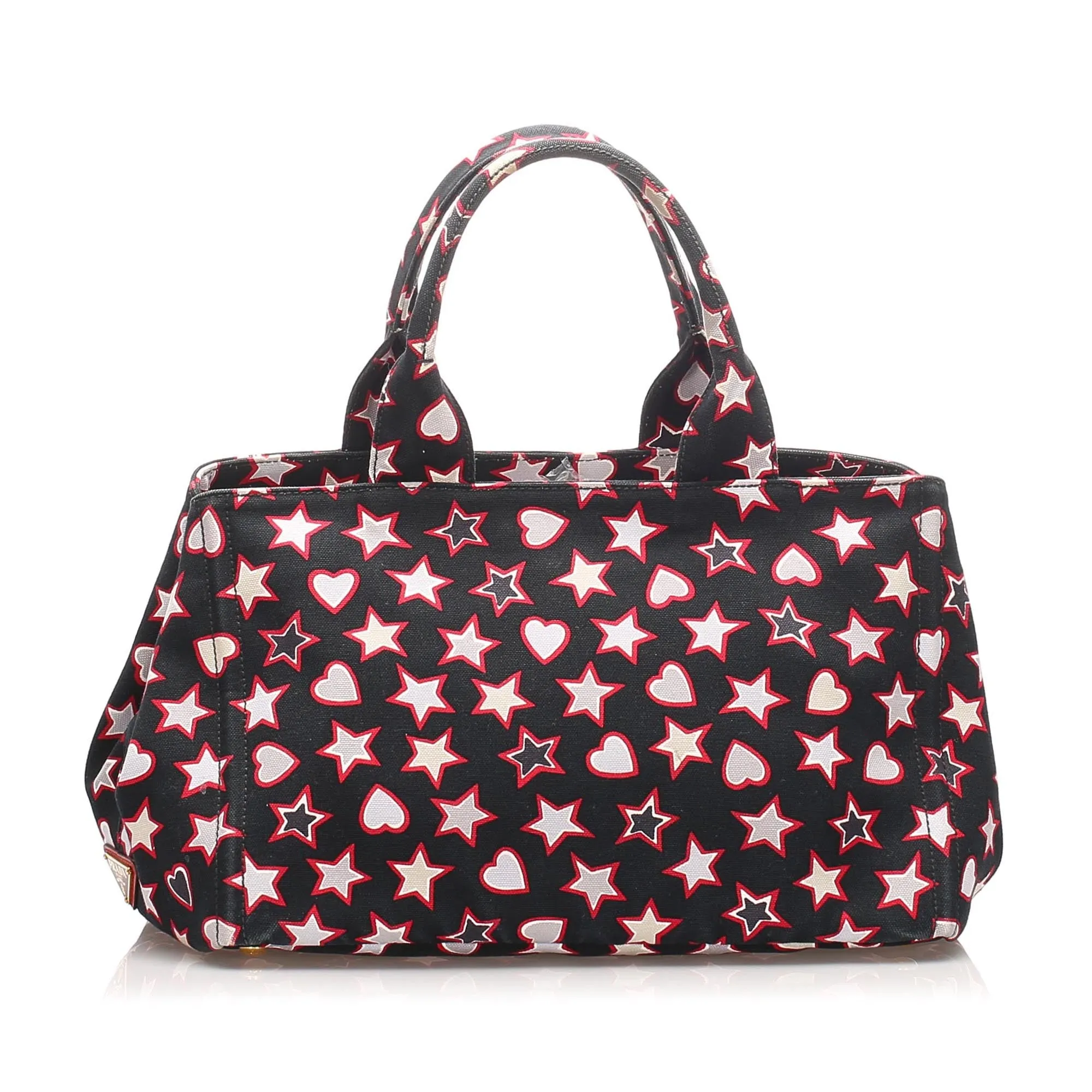 Printed Canapa Handbag Multi
