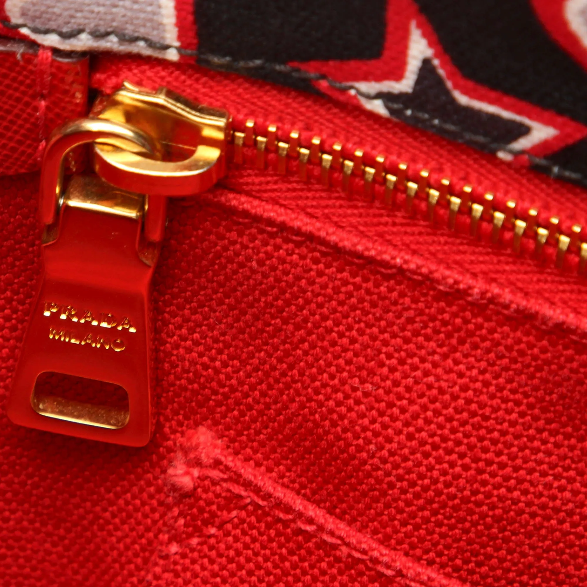 Printed Canapa Handbag Multi