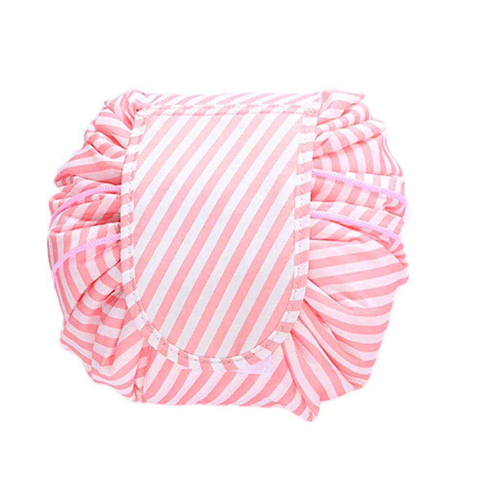 Printed Drawstring Make-Up Travel Bag-Style 3