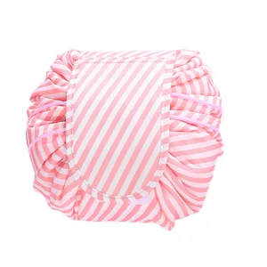 Printed Drawstring Make-Up Travel Bag-Style 3