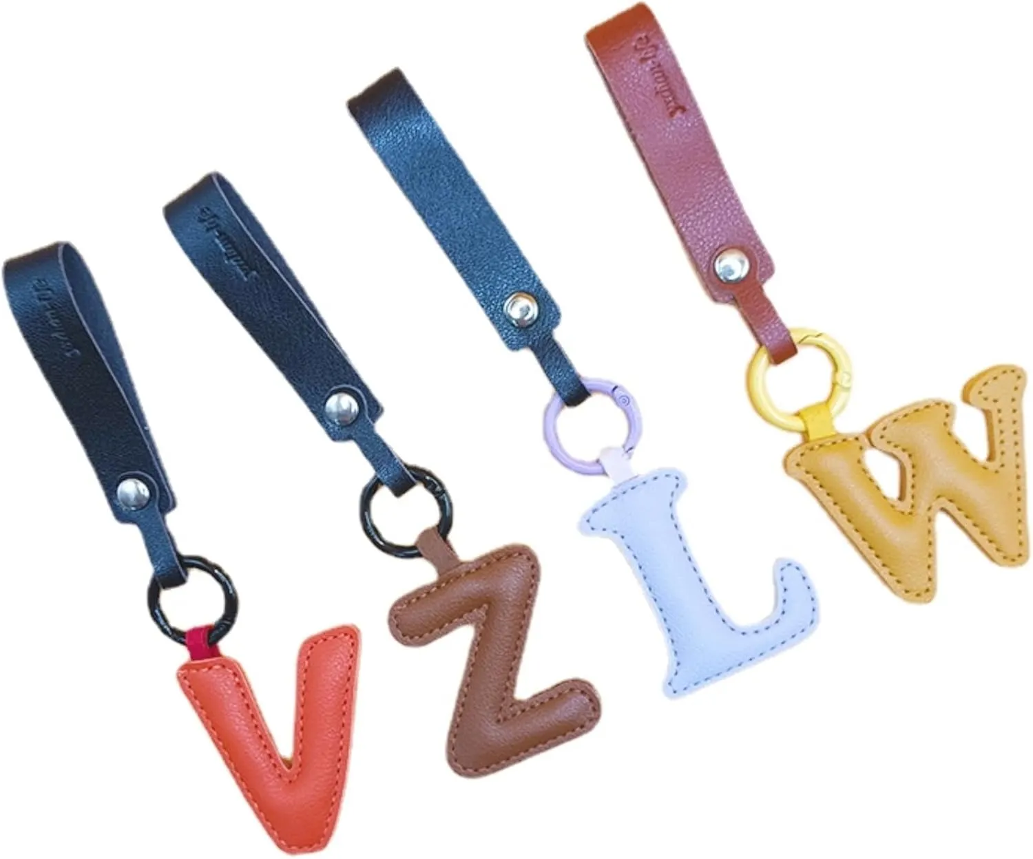 Purse Charms for Handbags Y2k Accessories Cute Keychain Preppy Stuff Designer Vegan Leather