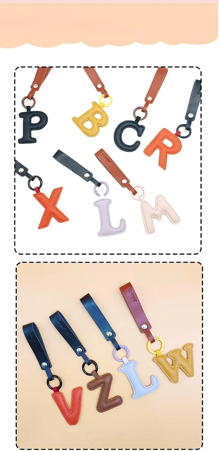 Purse Charms for Handbags Y2k Accessories Cute Keychain Preppy Stuff Designer Vegan Leather