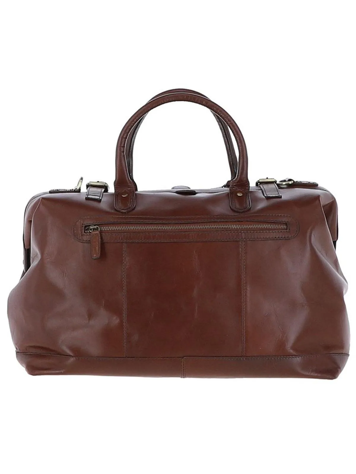 Quality Men's Brown Leather Doctor Holdall Bag