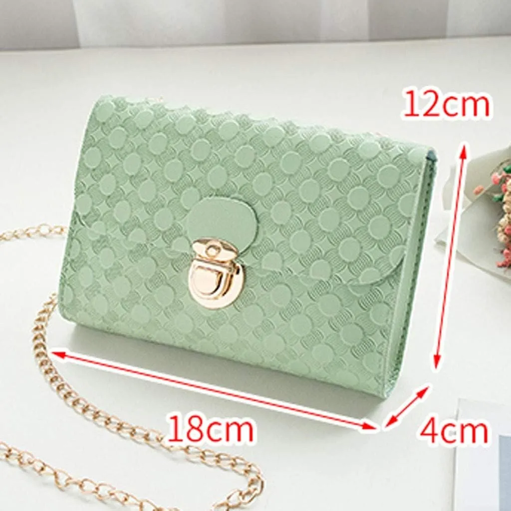 Quilted Crossbody Purses for Women Lightweight Quilted Leather Handbags for Women Retro Clutch Underarm Purse(One Size)