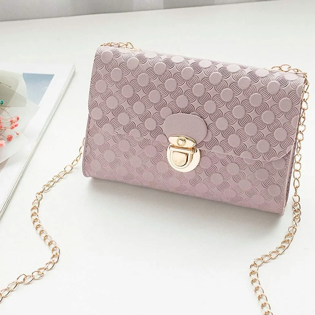 Quilted Crossbody Purses for Women Lightweight Quilted Leather Handbags for Women Retro Clutch Underarm Purse(Purple)