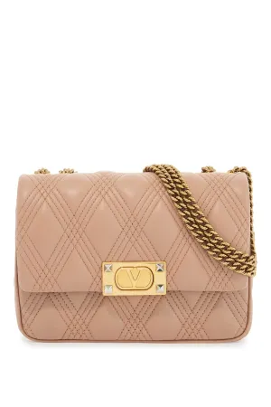 quilted shoulder bag with 6W2B0R07XCA ROSE CANNELLE