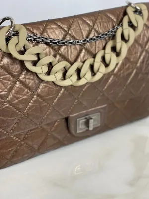 "SUGAR DADDY” Matte Acrylic Top Handle Chain 12"