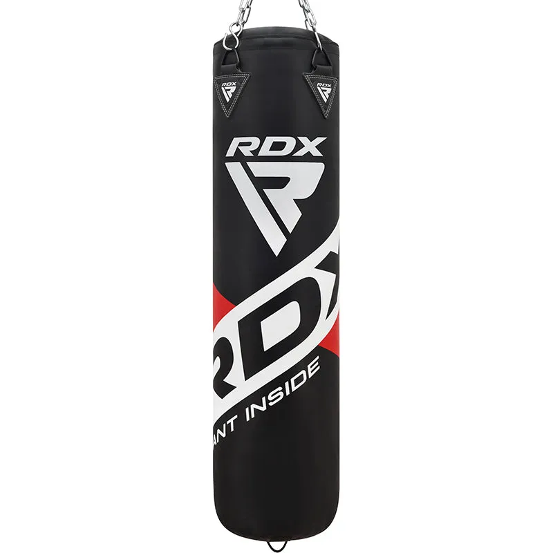 RDX F10B 4ft / 5ft 17-in-1 Punch Bag with Bag Mitts Set