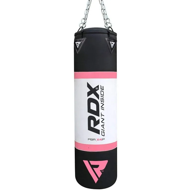 RDX X2 17-in-1 4ft Heavy Boxing Punch Bag & Mitts Set