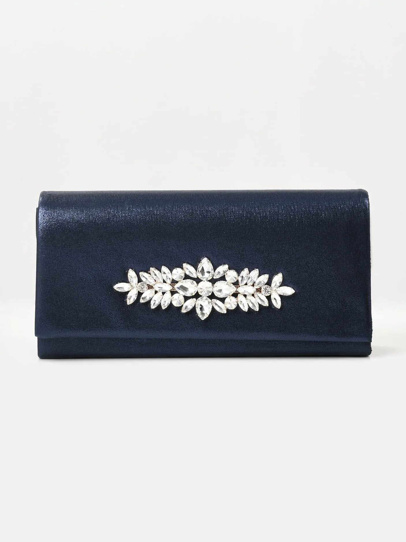 Rectangular Stone Clutch