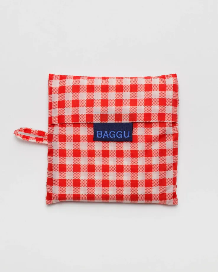 Red Gingham Baggu