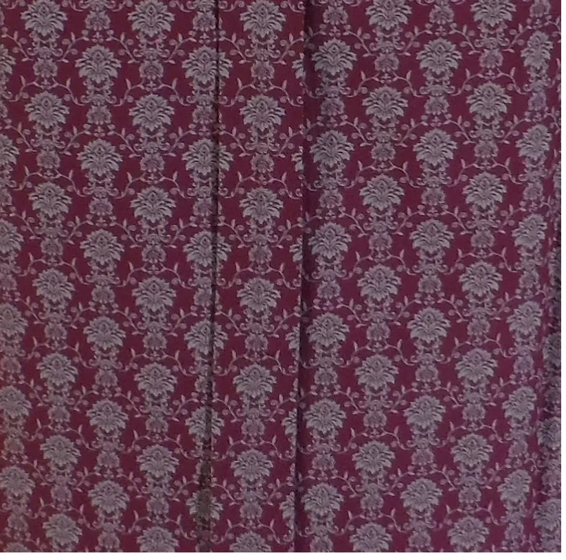 Relco Mens Burgundy Retro Floral Button Down Shirts
