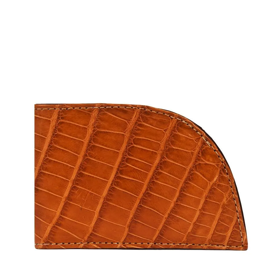 Rogue Front Pocket Wallet in Alligator Leather