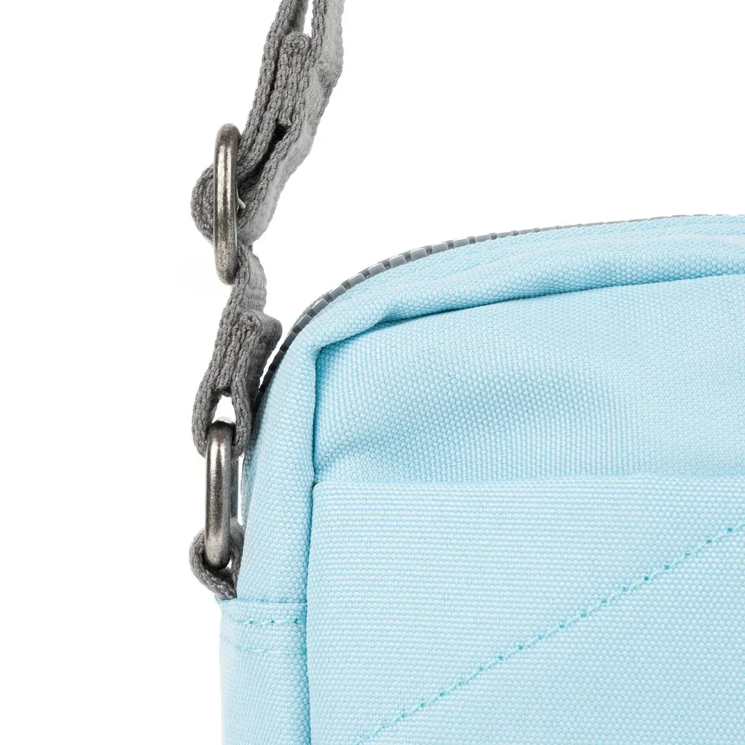 Roka Bond Small Crossbody Bag Recycled Canvas Ice