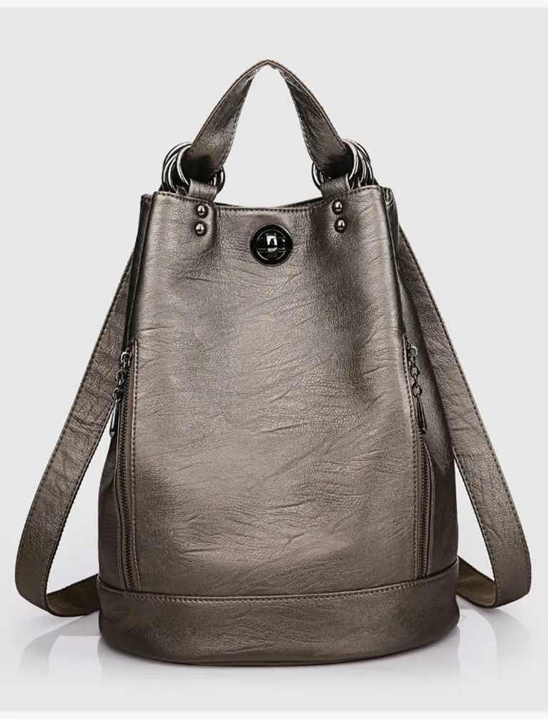 Rucksack Leather Backpack