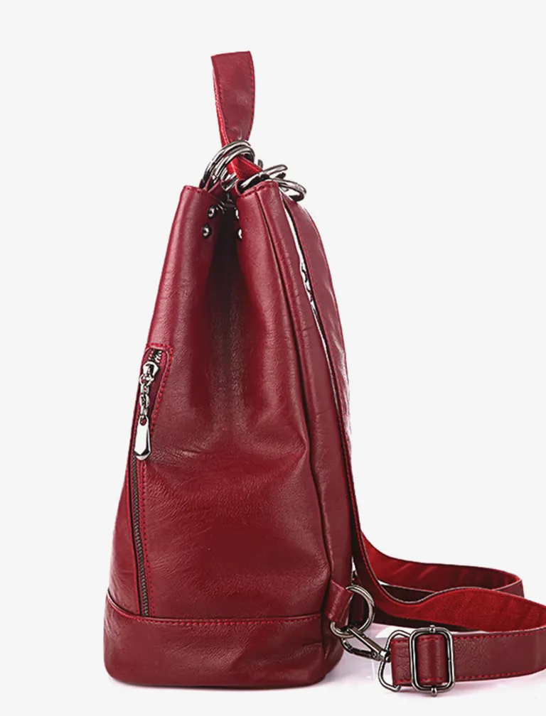 Rucksack Leather Backpack