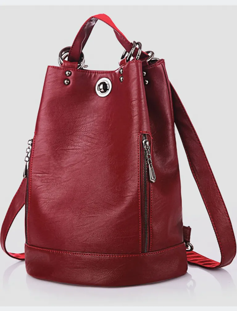 Rucksack Leather Backpack