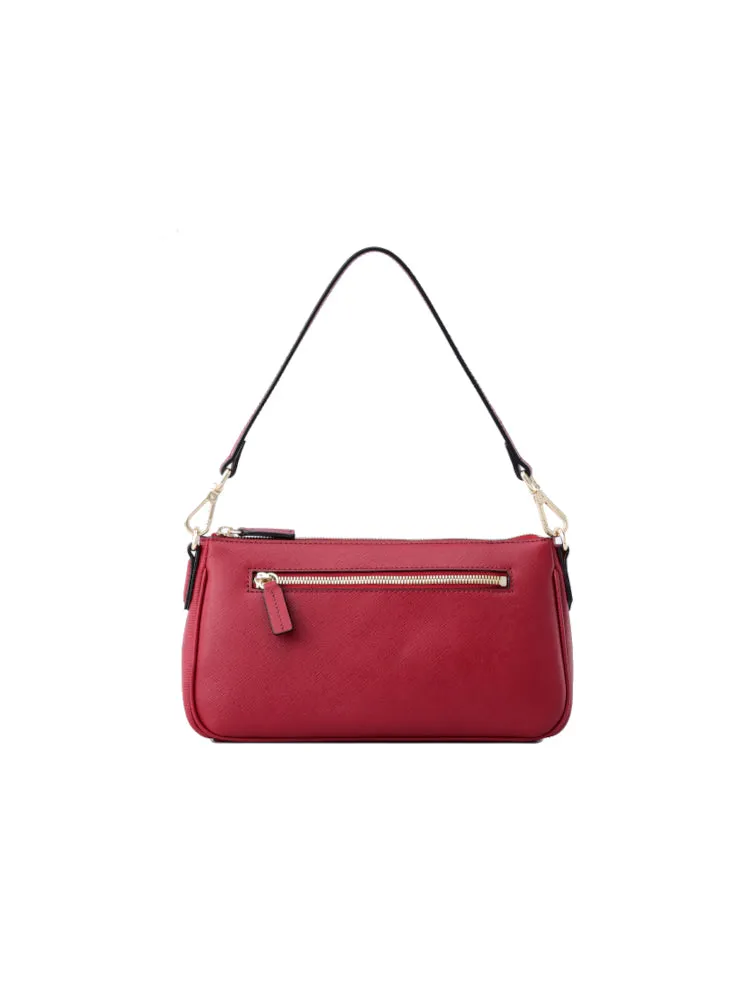 Saffiano Leather Crossbody & Shoulder Handbag