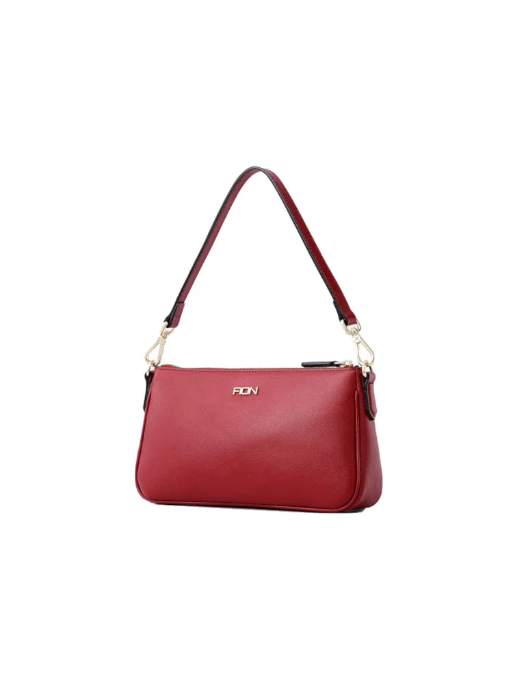 Saffiano Leather Crossbody & Shoulder Handbag
