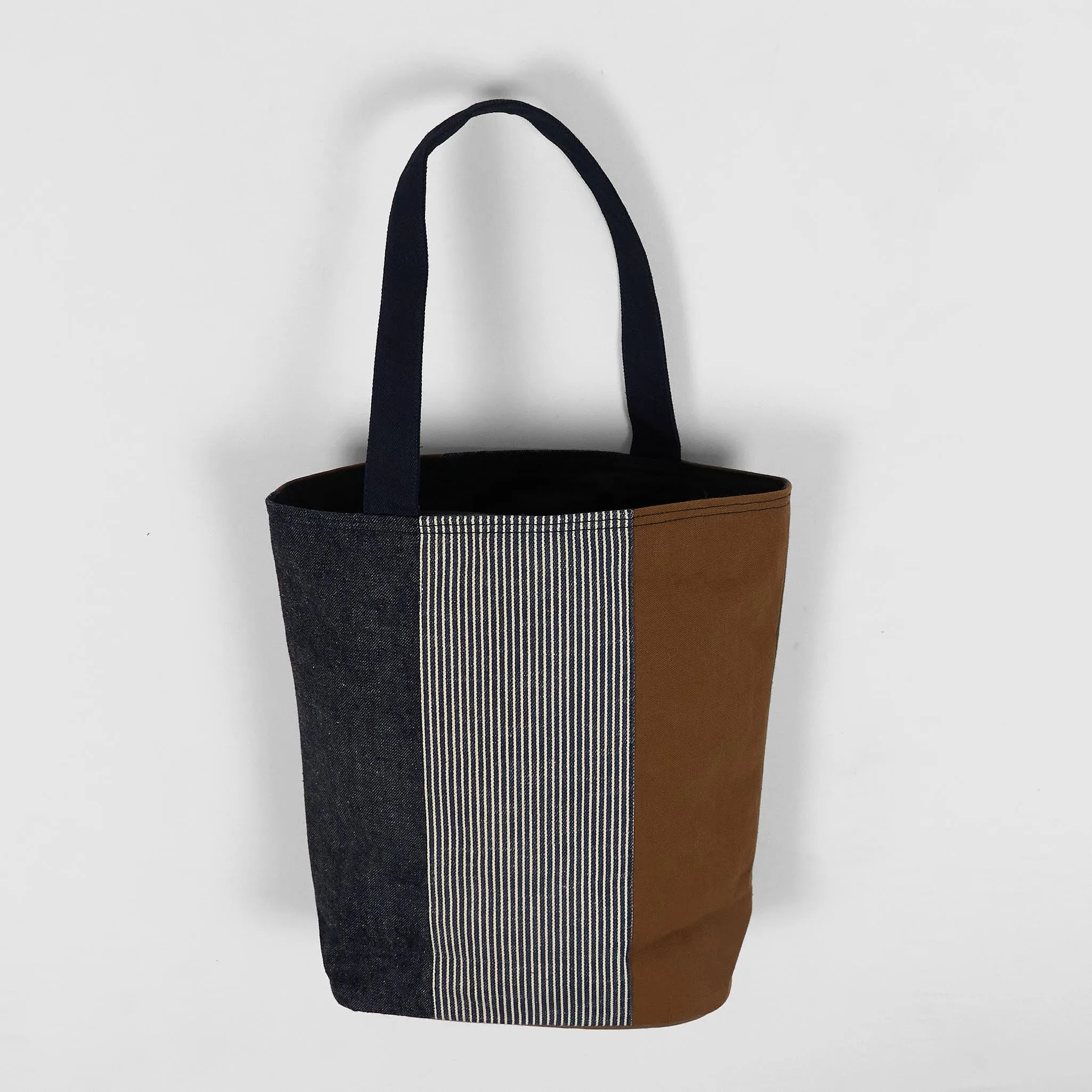 Samurai Denim Patchwork Bag