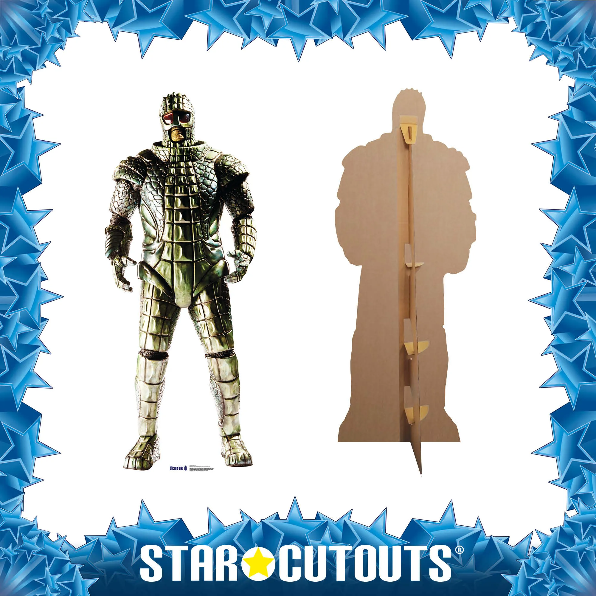 SC639 Ice Warrior Cardboard Cutout