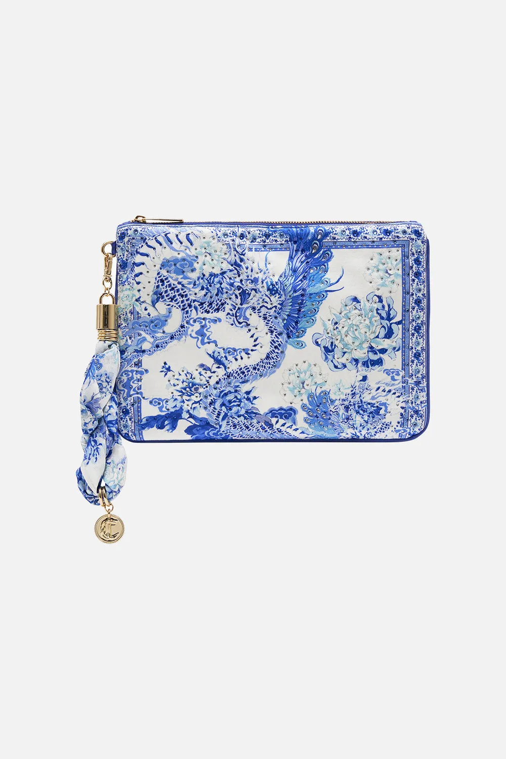 SCARF CLUTCH HEART OF A DRAGON