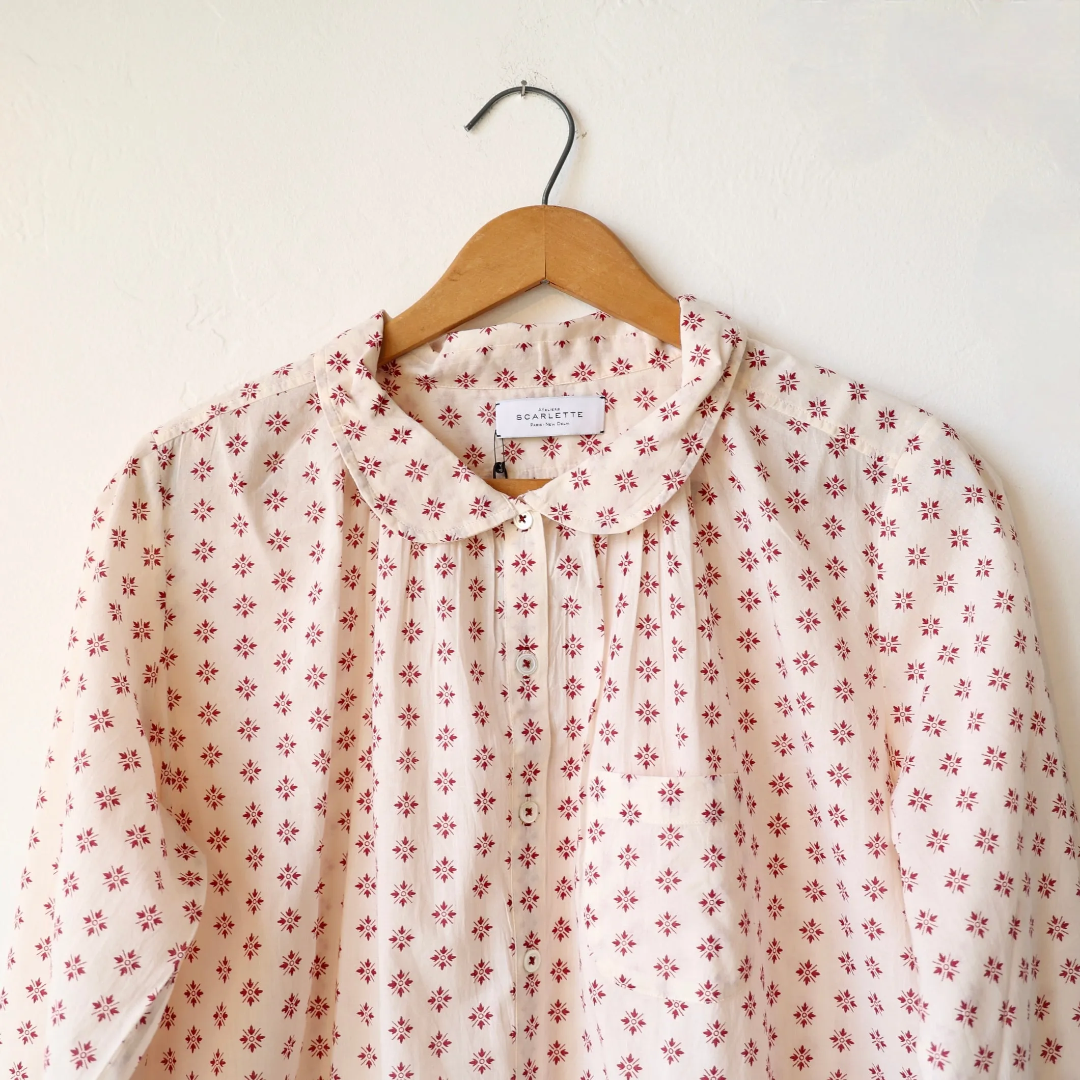 Scarlette Hand Printed Night Shirt - Chloé