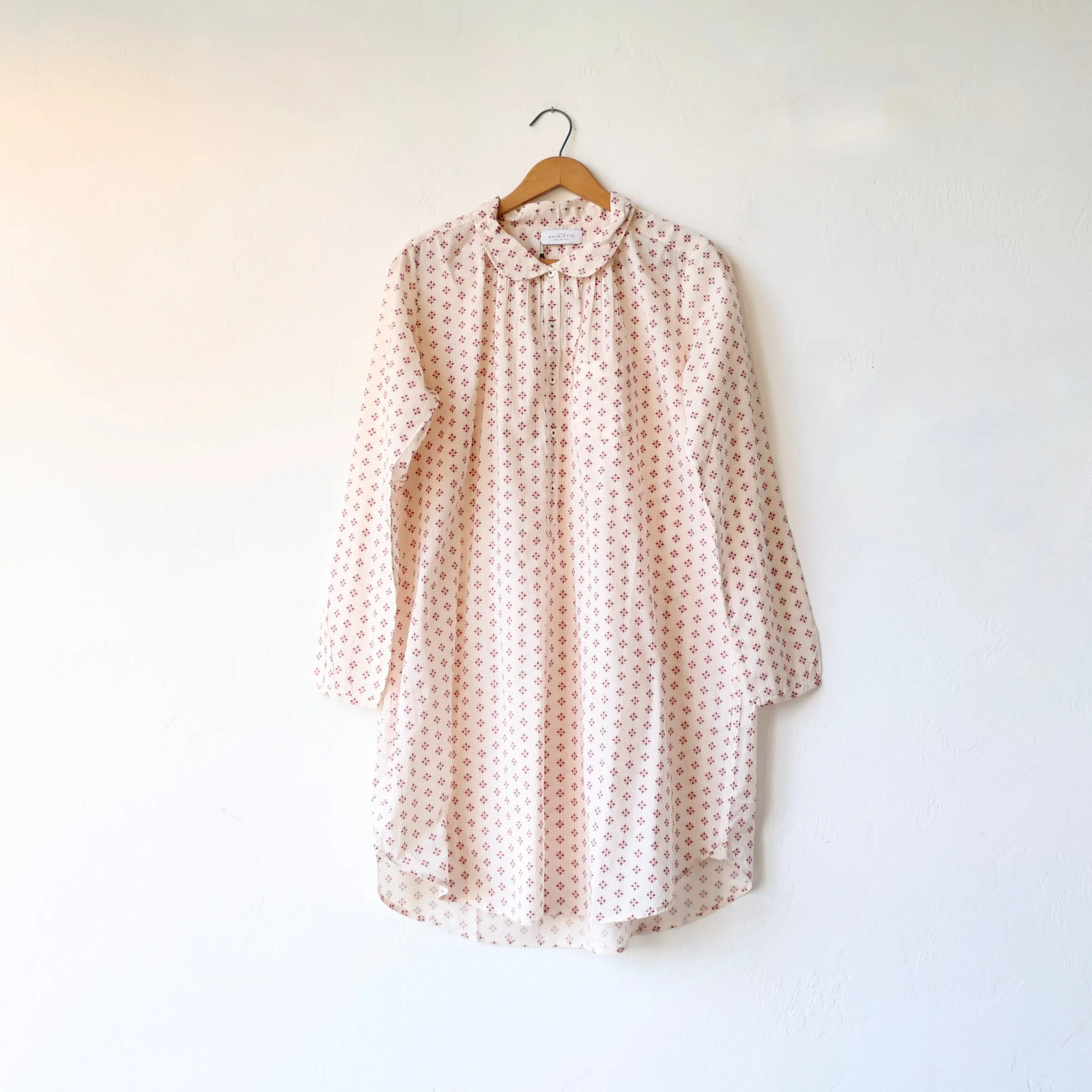 Scarlette Hand Printed Night Shirt - Chloé