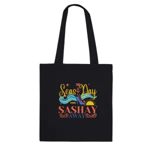 Seas the Day Eco-Friendly Tote Bag – Premium 10L Cotton Design