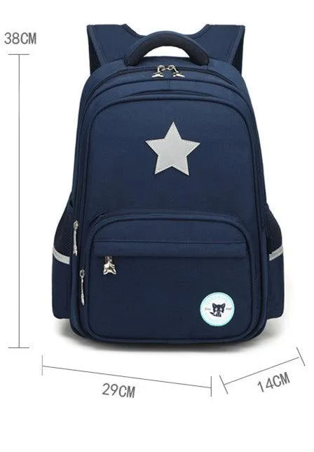 Seven Star Fox Primary School Boys  Children's School Bags Grade Sixteen School Bag Backpack Custom Printed Logo