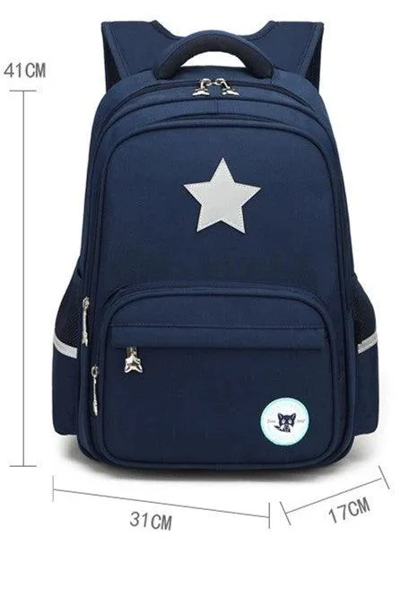 Seven Star Fox Primary School Boys  Children's School Bags Grade Sixteen School Bag Backpack Custom Printed Logo