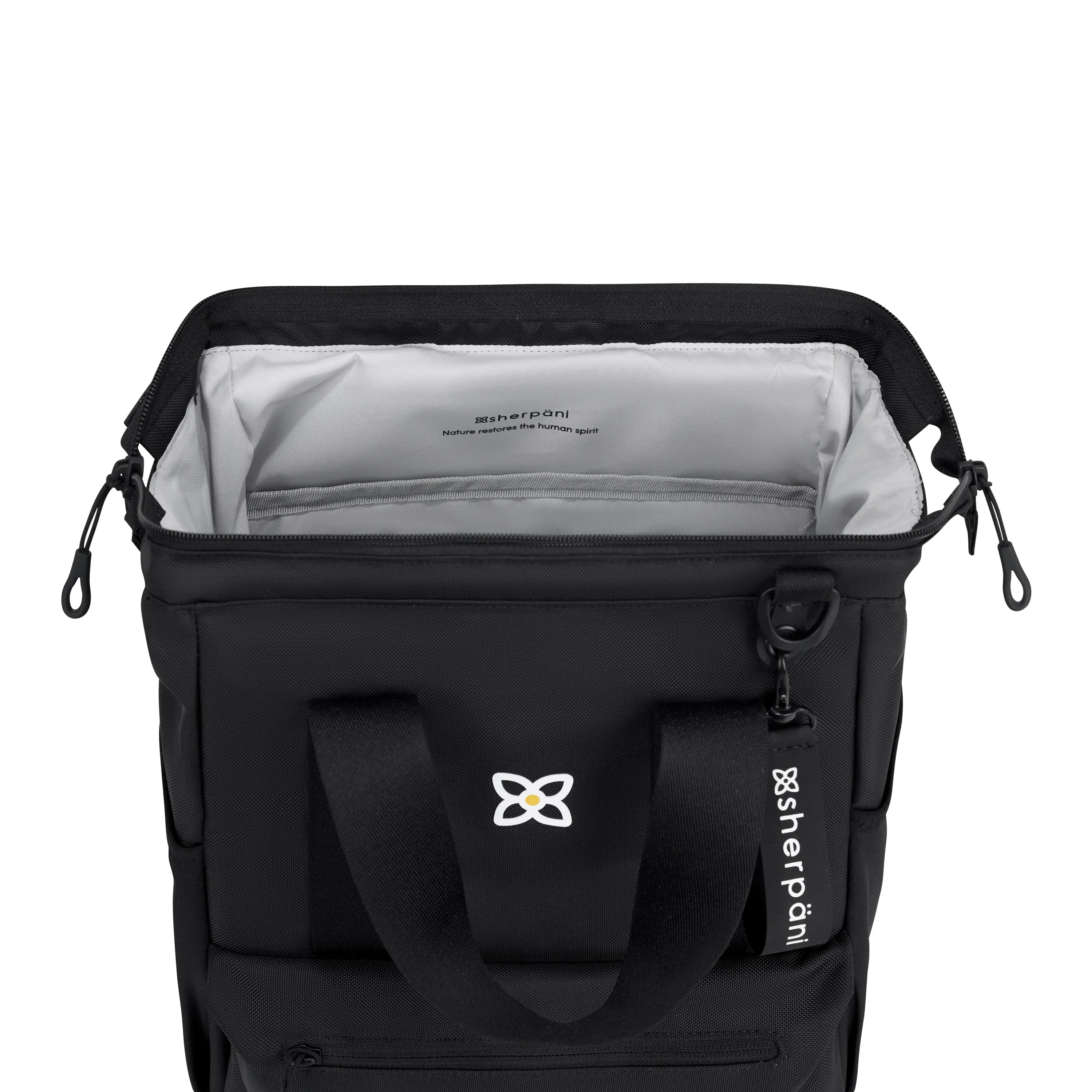Sherpani Dispatch Convertible Tote Bag raven