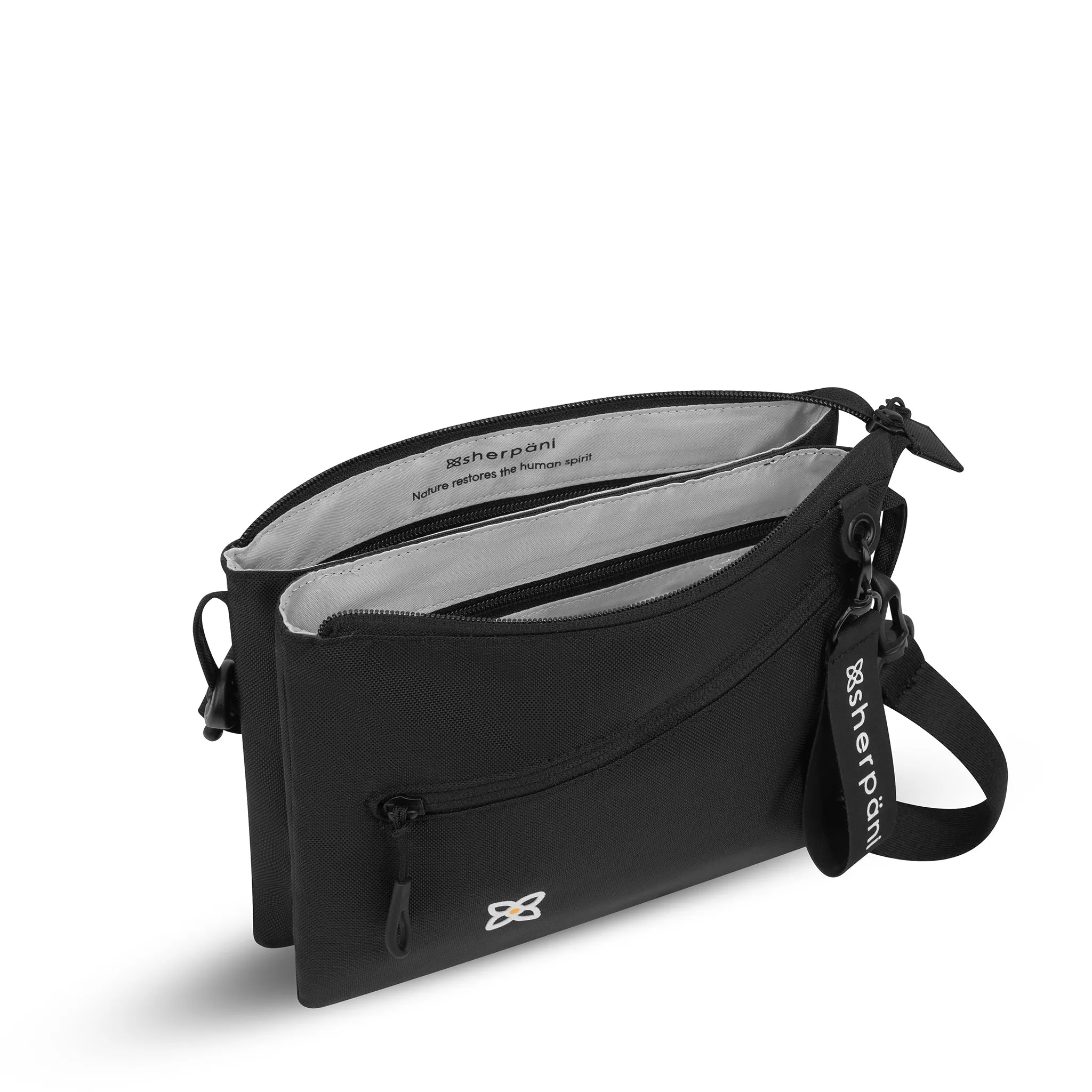 Sherpani Zoom Crossbody raven