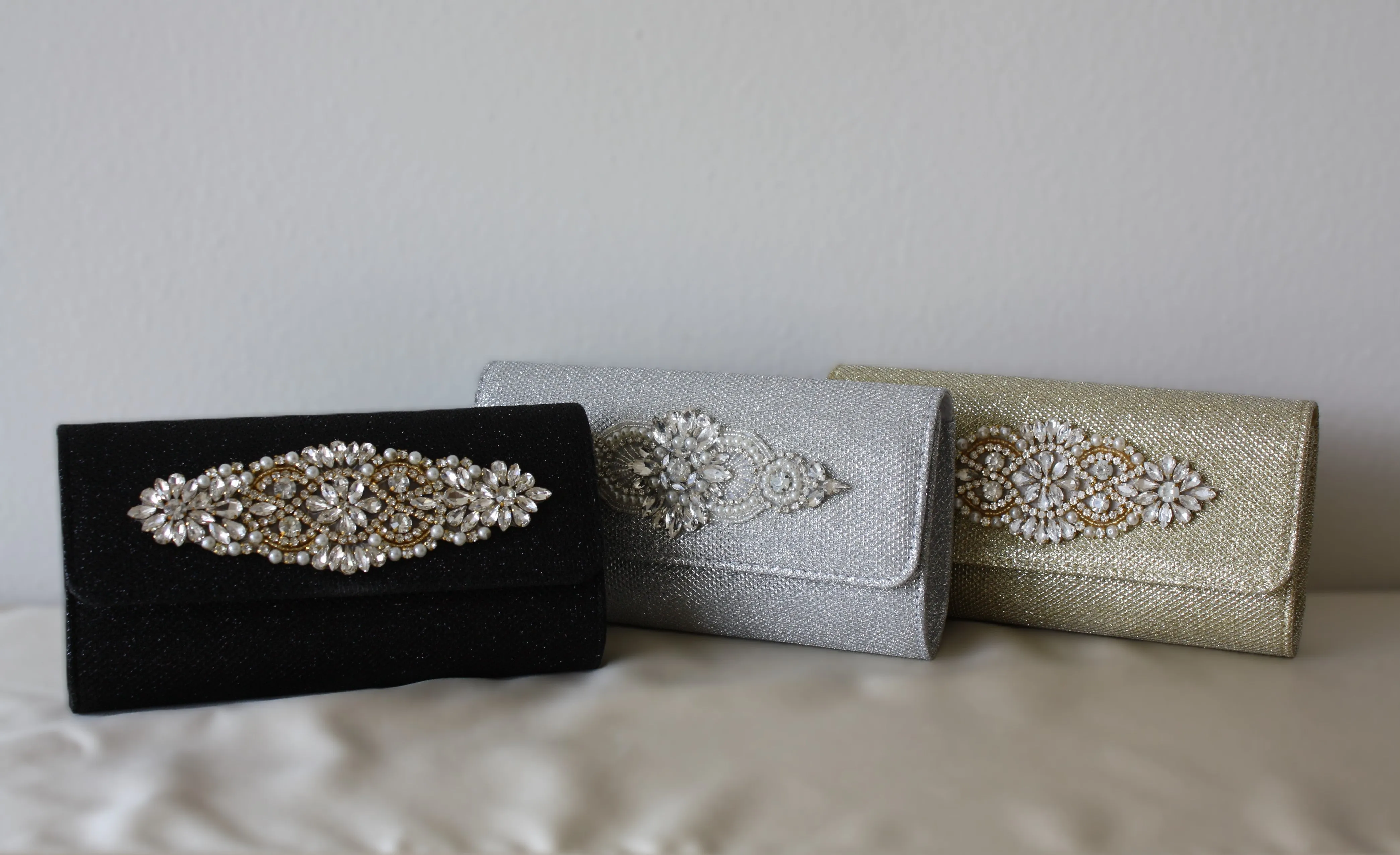 Silver Evening Clutch