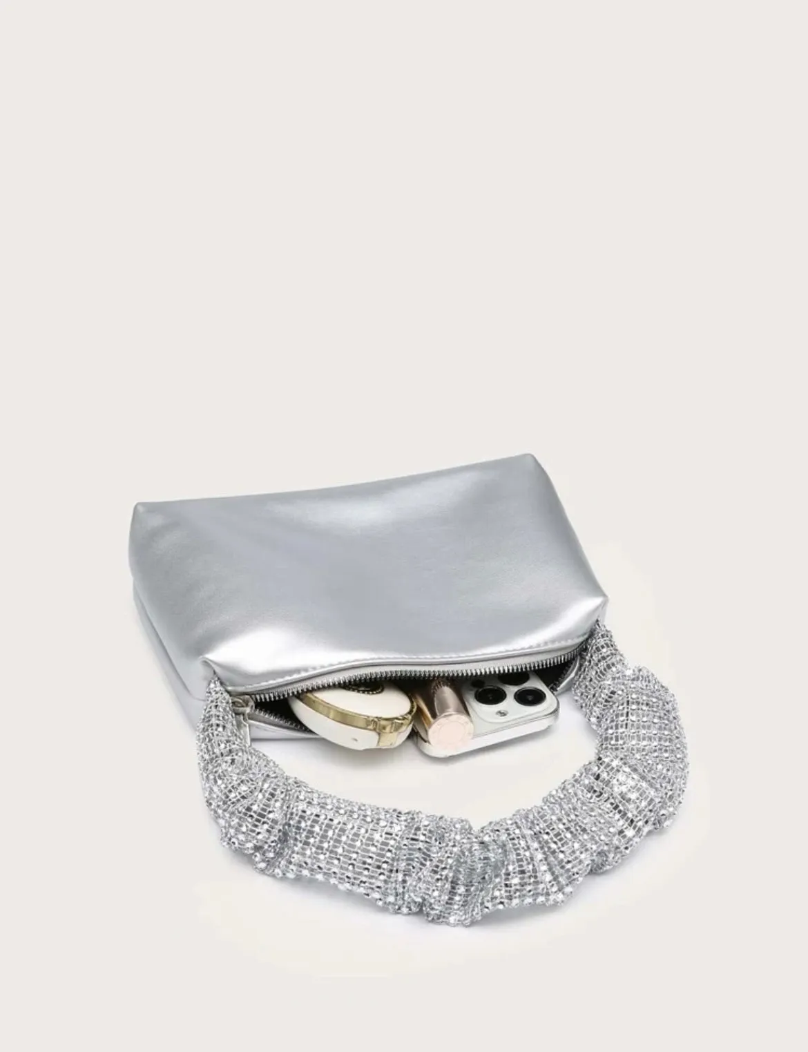 Silver Evening Purse